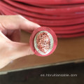 Cable de soldadura con aislamiento de goma de silicona